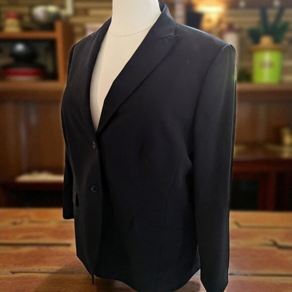 Donating SOON! Black Brooks Brothers Blazer/Jacket for Women - Plus - 20W - NEW - Picture 3 of 11